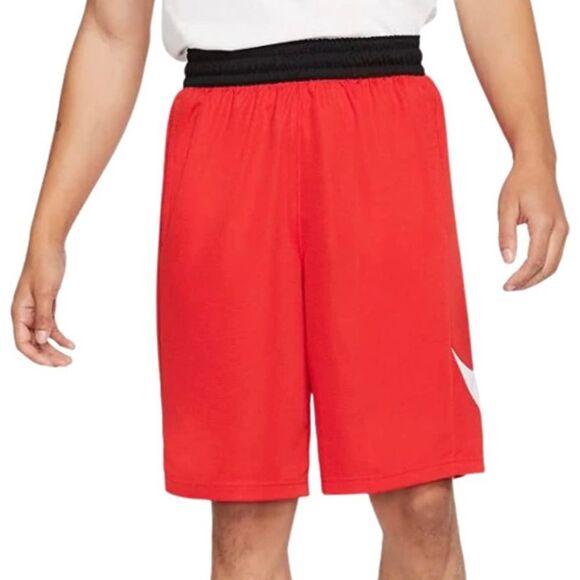 NEW Men’s Nike loose fit basketball Red shorts size small Knee length active - Picture 3 of 5